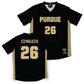 Purdue Women's Soccer Black Jersey  - Emily Edwards