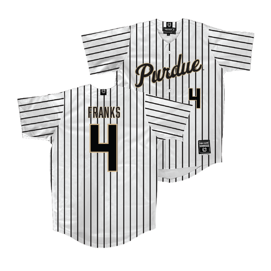 Purdue Softball White Jersey  - Kylie Franks