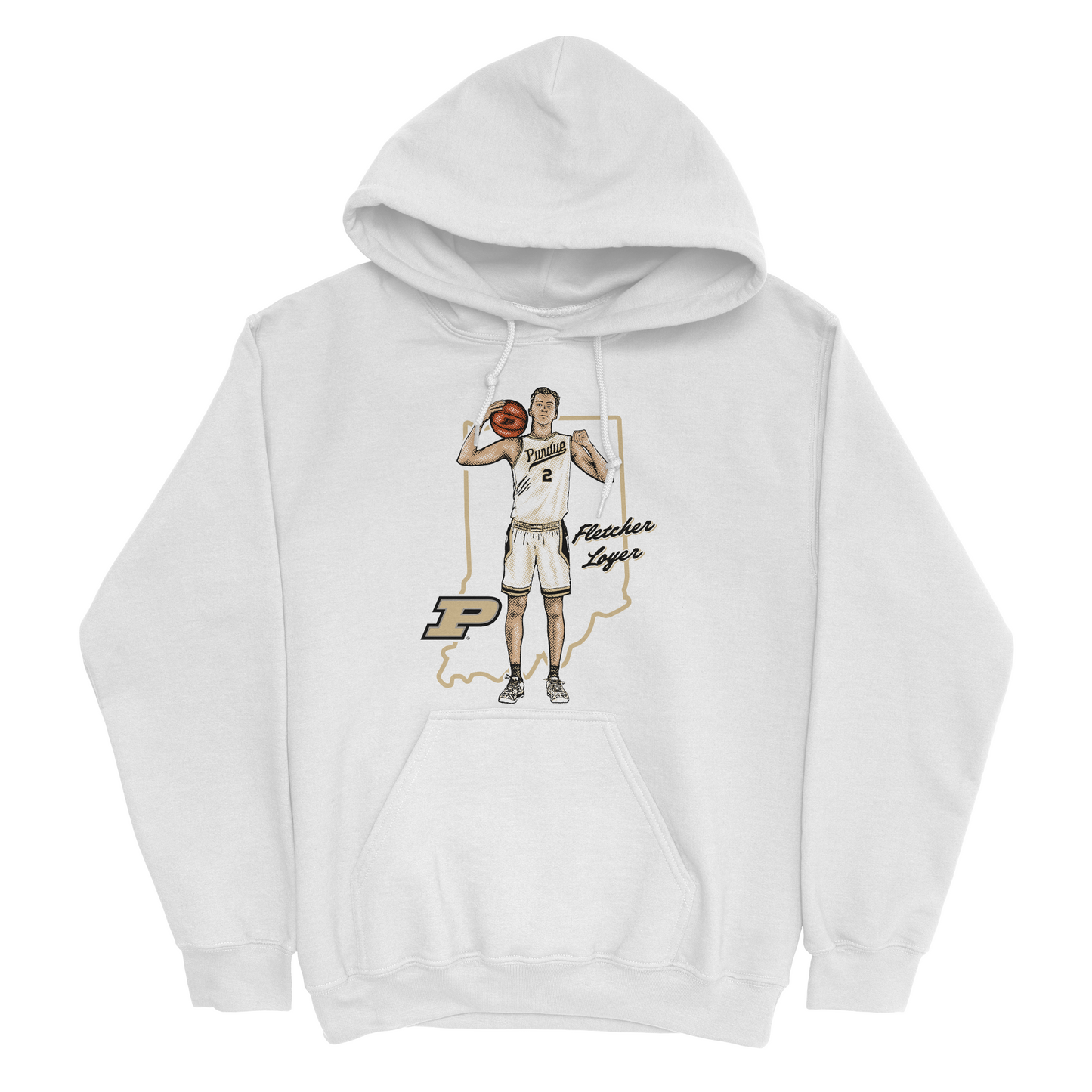 EXCLUSIVE RELEASE: Fletcher Loyer Native White Hoodie