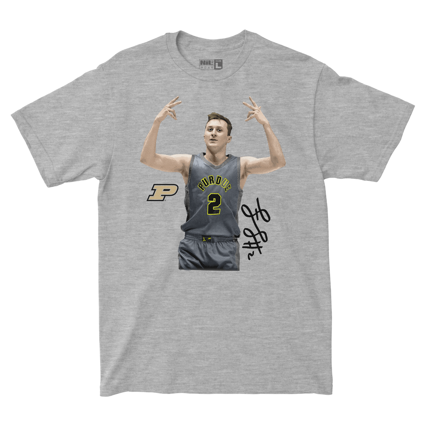 EXCLUSIVE RELEASE: Fletcher Loyer Portrait Sport Grey Tee