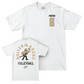 Women's Volleyball White Mascot Comfort Colors Tee  - Sienna Foster