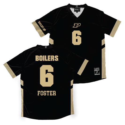 Purdue Women's Volleyball Black Jersey  - Sienna Foster