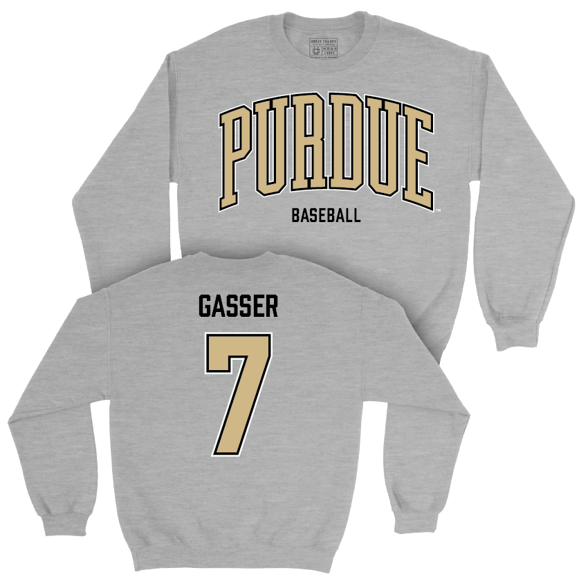 Baseball Sport Sport Grey Arch Crew  - Camden Gasser