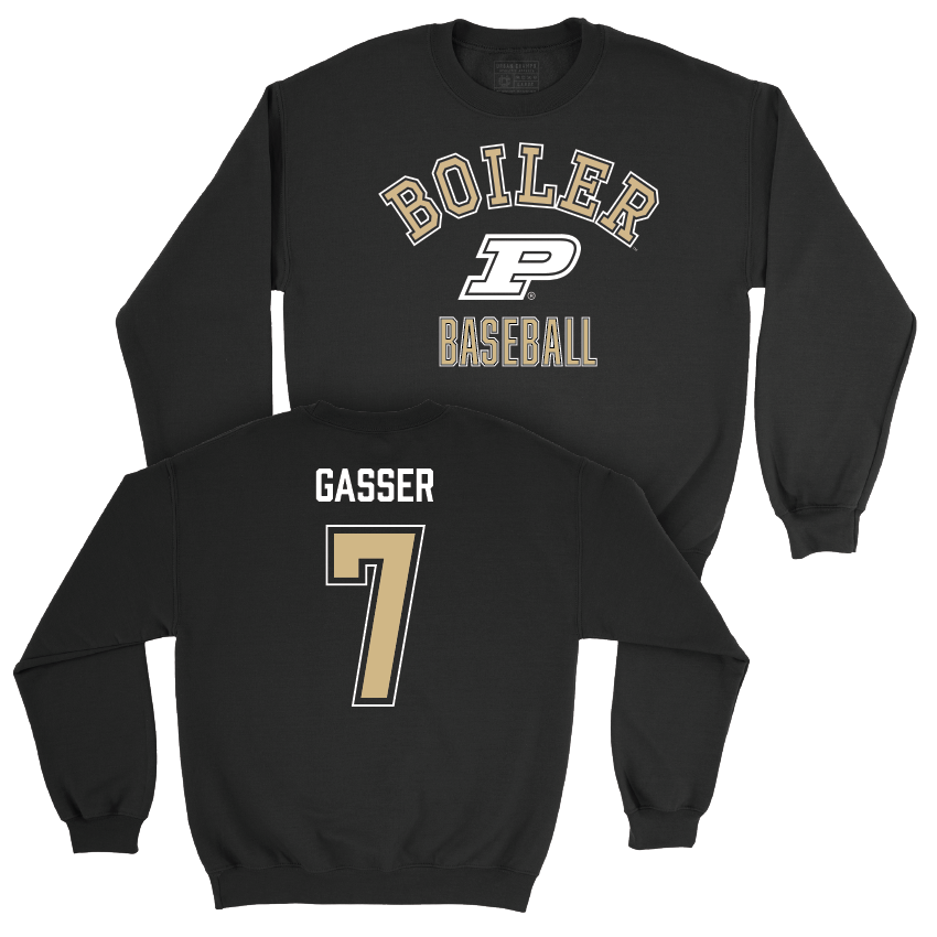 Baseball Black Classic Crew  - Camden Gasser