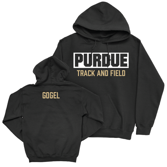 Track & Field Black Staple Hoodie  - Grant Gogel