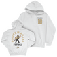 Football White Mascot Hoodie  - Tayvion Galloway