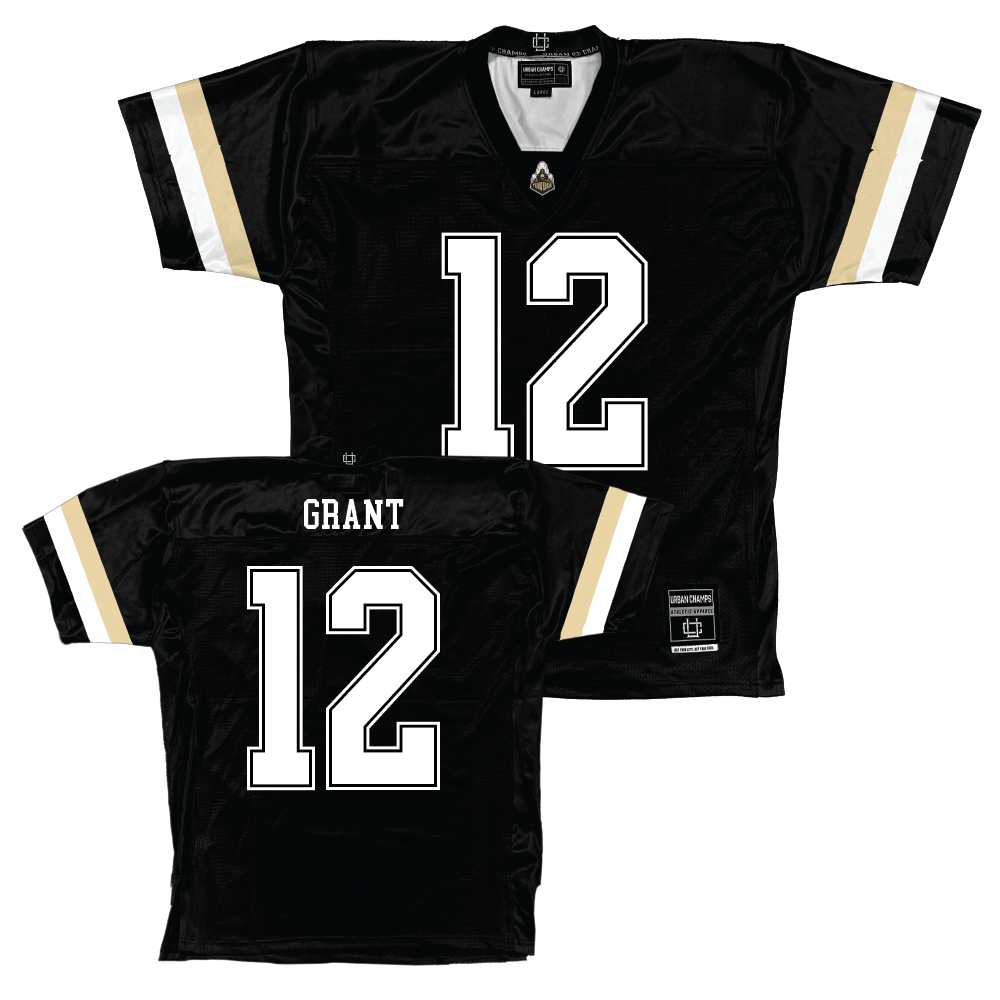 Purdue Black Football Jersey   - Tarrion Grant