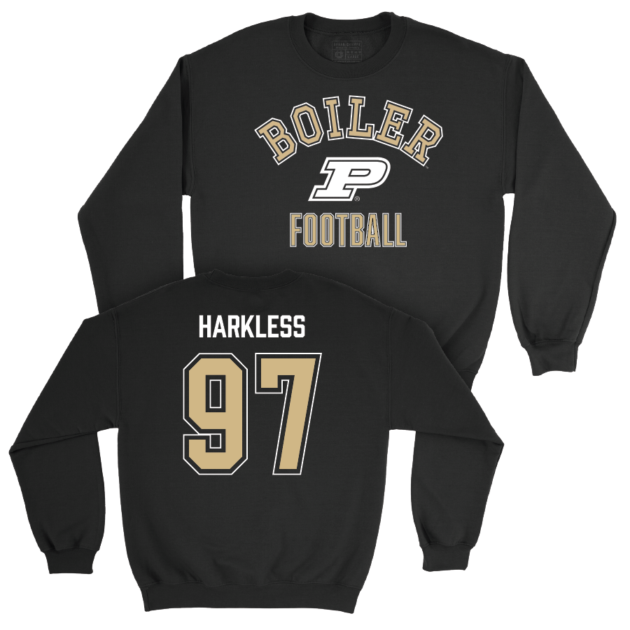 Football Black Classic Crew  - Jamarrion Harkless