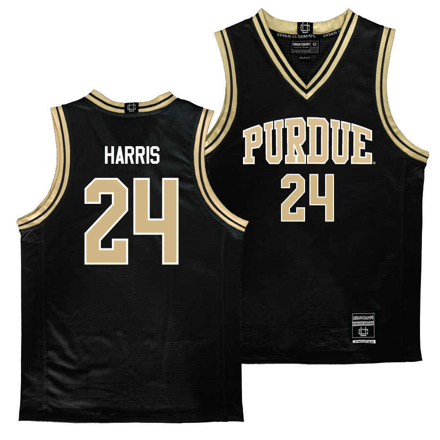 Purdue Men's Black Basketball Jersey  - Gicarri Harris