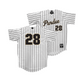 Purdue Baseball White Jersey - Enas Hayden