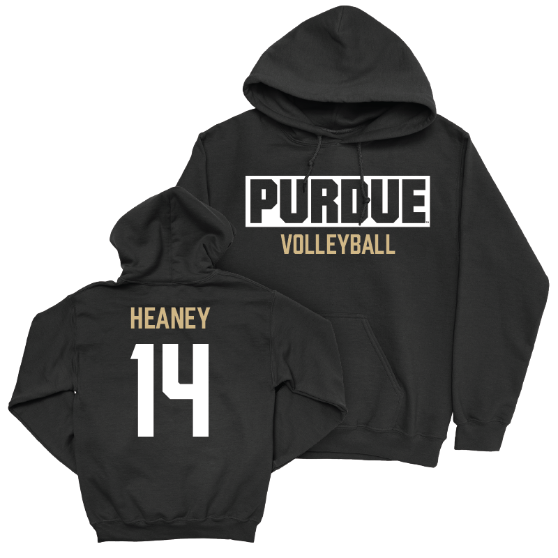 Women's Volleyball Black Staple Hoodie  - Grace Heaney