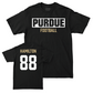 Football Black Staple Tee   - Donovan Hamilton