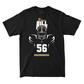 Silhouette Black Football Tee   - Reese Hill