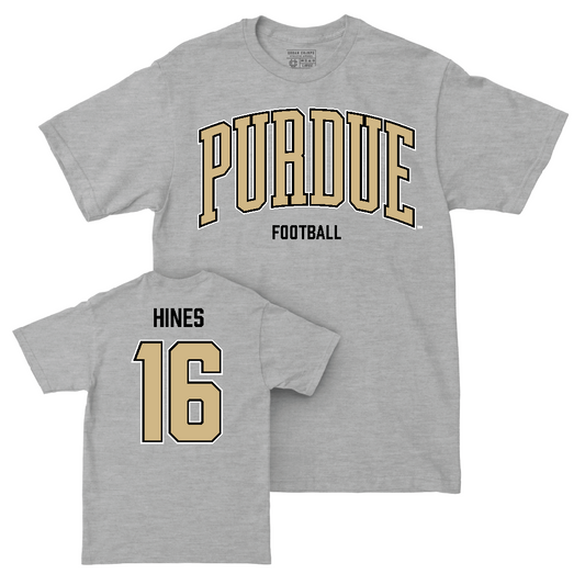 Football Sport Grey Arch Tee   - Hudauri Hines