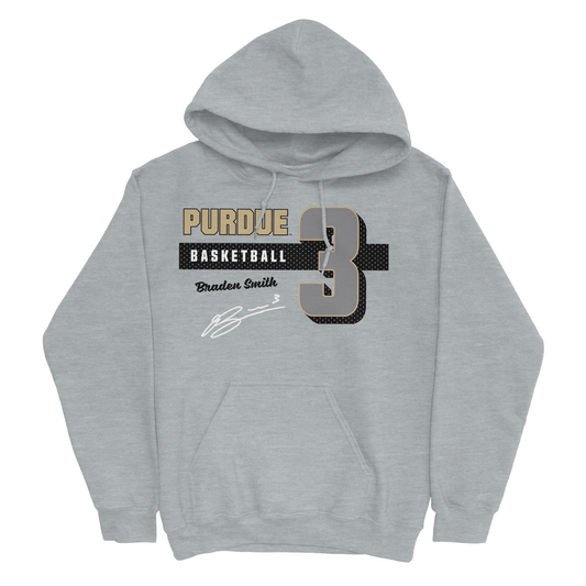 EXCLUSIVE RELEASE: Braden Smith Autograph Sport Grey Hoodie