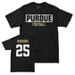 Football Black Staple Tee   - Ty Hudkins