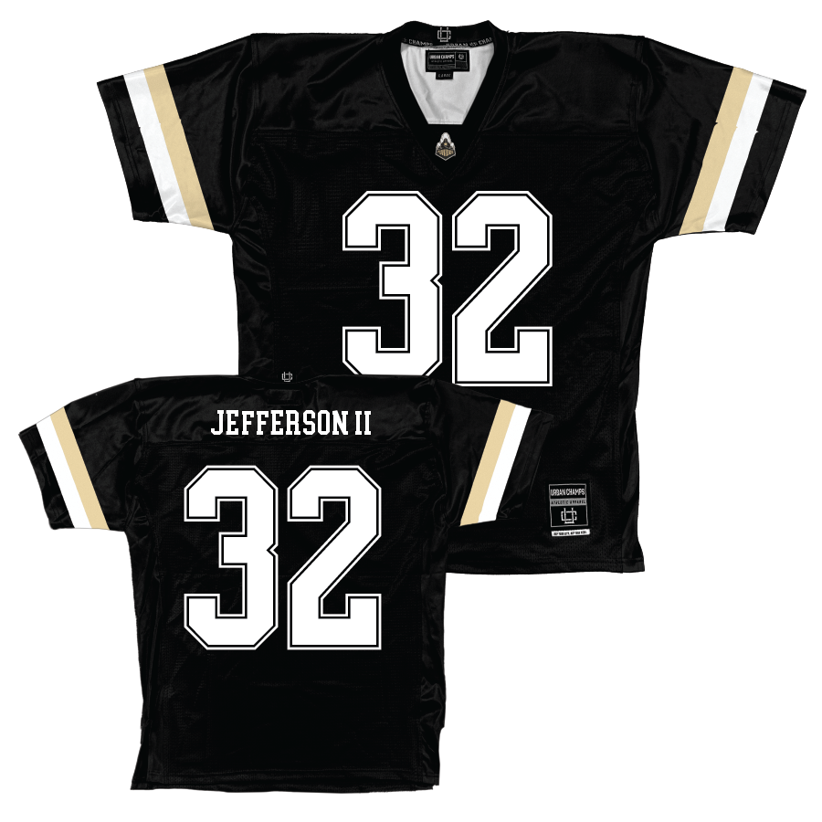Purdue Black Football Jersey  - Joseph Jefferson II