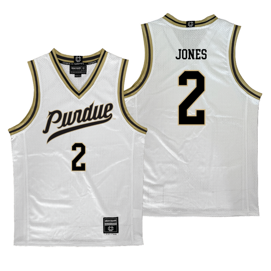 Purdue Women's Basketball White Jersey - Rashunda Jones | #2