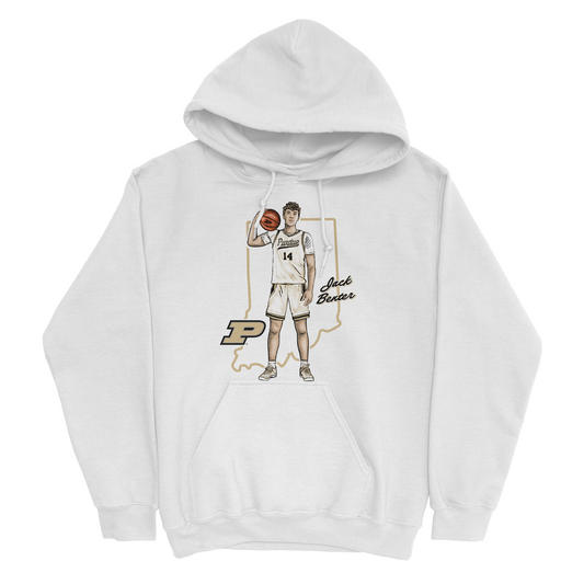 EXCLUSIVE RELEASE: Jack Benter Native White Hoodie