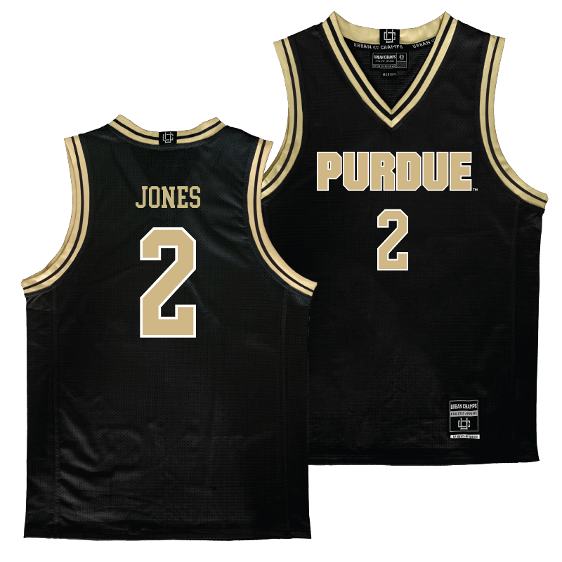 Purdue Women's Black Basketball Jersey - Rashunda Jones | #2