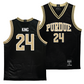 Purdue Men's Black Basketball Jersey - Sam King | #24