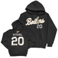 Football Black Script Hoodie   - Carson Kitchel