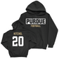 Football Black Staple Hoodie   - Carson Kitchel