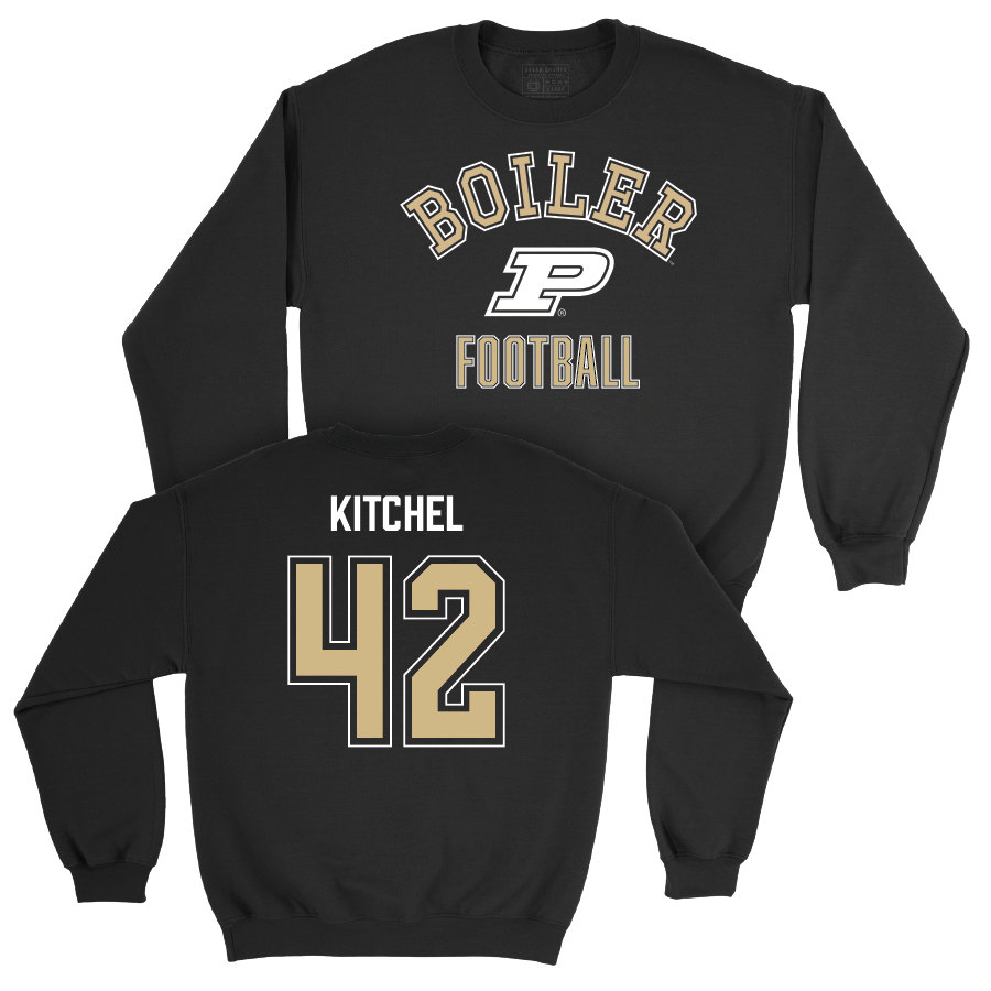 Football Black Classic Crew   - Cooper Kitchel