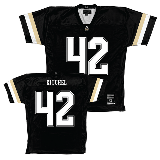 Purdue Black Football Jersey   - Cooper Kitchel