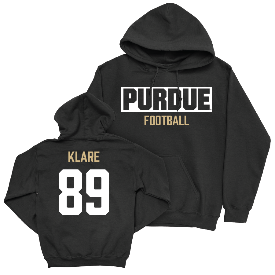 Football Black Staple Hoodie   - Luke Klare