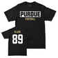 Football Black Staple Tee   - Luke Klare