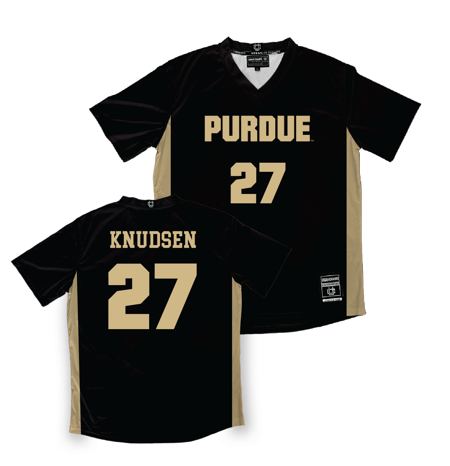 Purdue Women's Soccer Black Jersey - Riley Knudsen | #27
