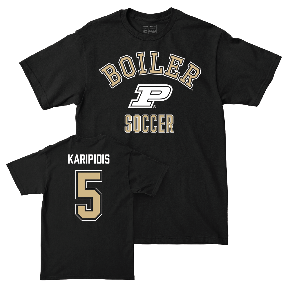 Women's Soccer Black Classic Tee  - Zoe Karipidis