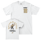 Football White Mascot Comfort Colors Tee  - Demeco Kennedy