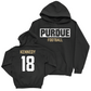 Football Black Staple Hoodie  - Demeco Kennedy