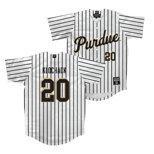Purdue Softball White Jersey - Kendall Klochack | #20