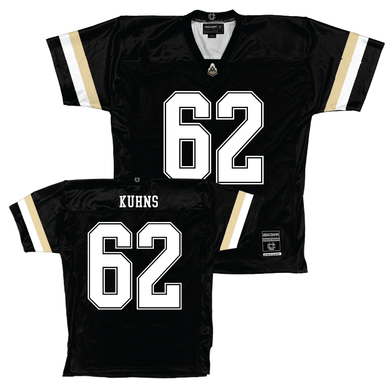 Purdue Football Black Jersey - Ben Kuhns