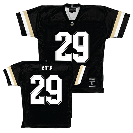 Purdue Black Football Jersey   - Earl Kulp