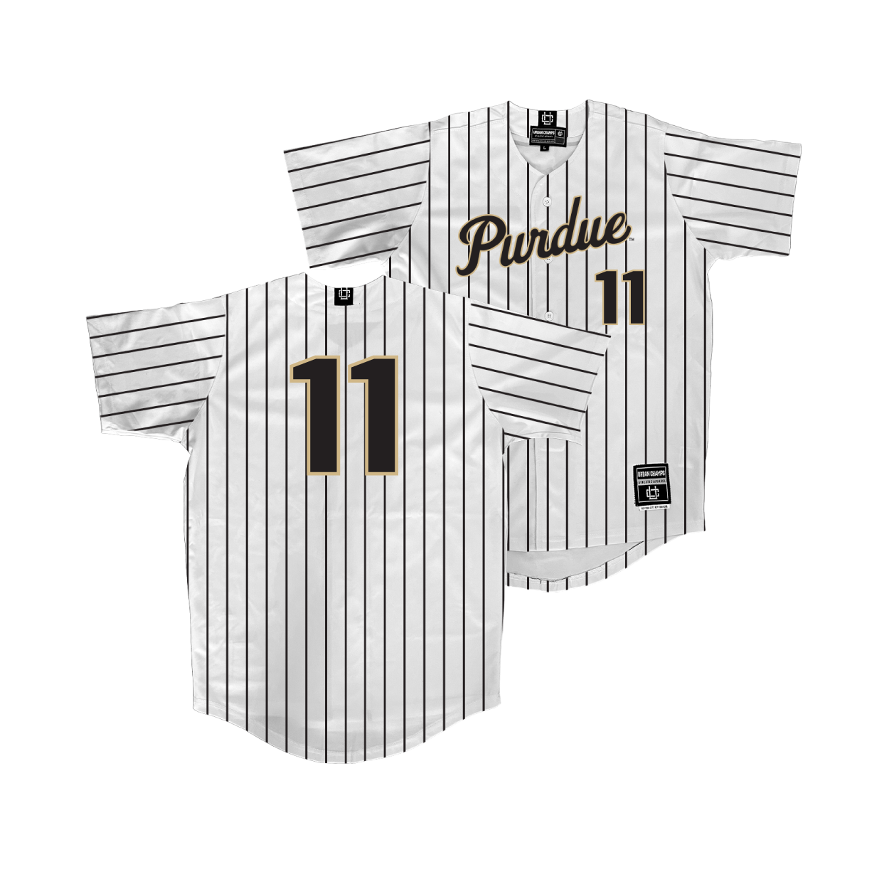 Purdue Baseball White Jersey - Lance Lauve