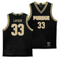 Purdue Women's Black Basketball Jersey - Madison Layden | #33