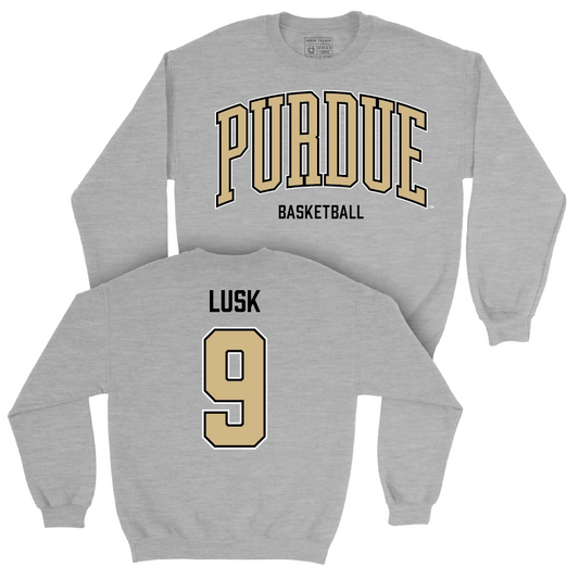 Men's Basketball Sport Grey Arch Crew  - Jack Lusk