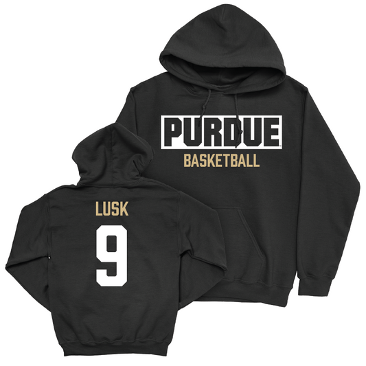 Men's Basketball Black Staple Hoodie  - Jack Lusk