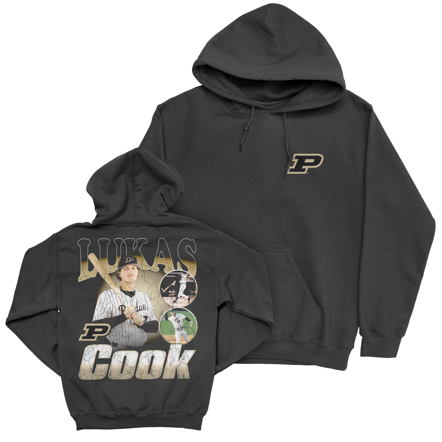 EXCLUSIVE RELEASE: Lukas Cook 90s Black Hoodie