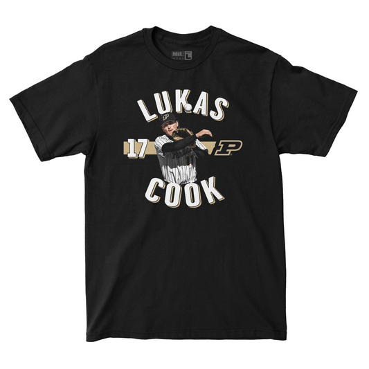 EXCLUSIVE RELEASE: Lukas Cook Portrait Black Tee