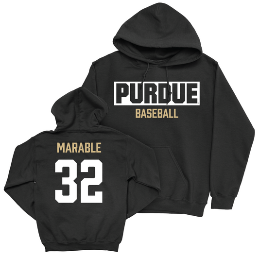 Football Black Staple Hoodie  - D’Mon Marable