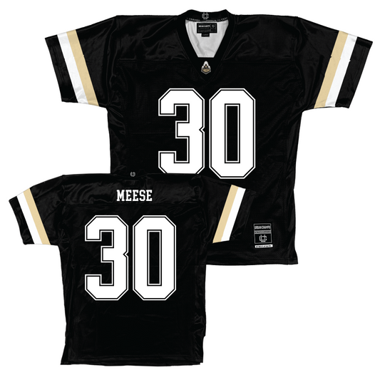 Purdue Black Football Jersey   - Parker Meese