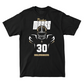 Silhouette Black Football Tee   - Parker Meese