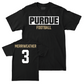 Football Black Staple Tee  - Jaheim Merriweather