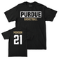 Women's Basketball Black Staple Tee  - Emily Monson