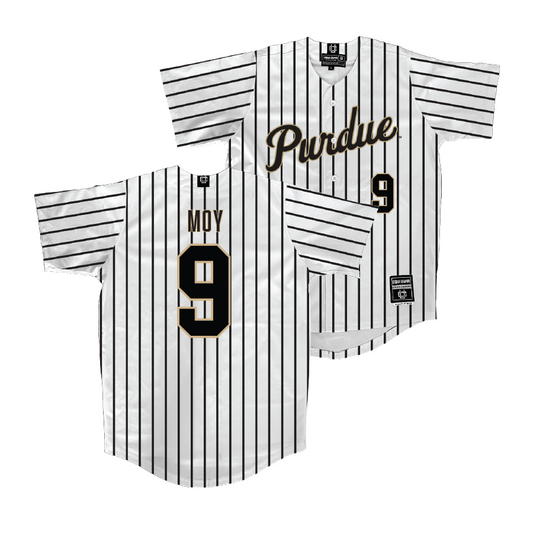 Purdue Softball White Jersey - Jade Moy | #9